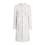 Dolce & Gabbana Single-breasted raschel tweed coat