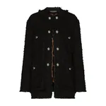 Dolce & Gabbana Single-breasted rush-stitch jacket