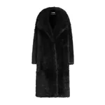 Dolce & Gabbana Single-breasted shearling coat