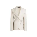 Dolce & Gabbana Single-breasted taormina jacket in rustic canvas