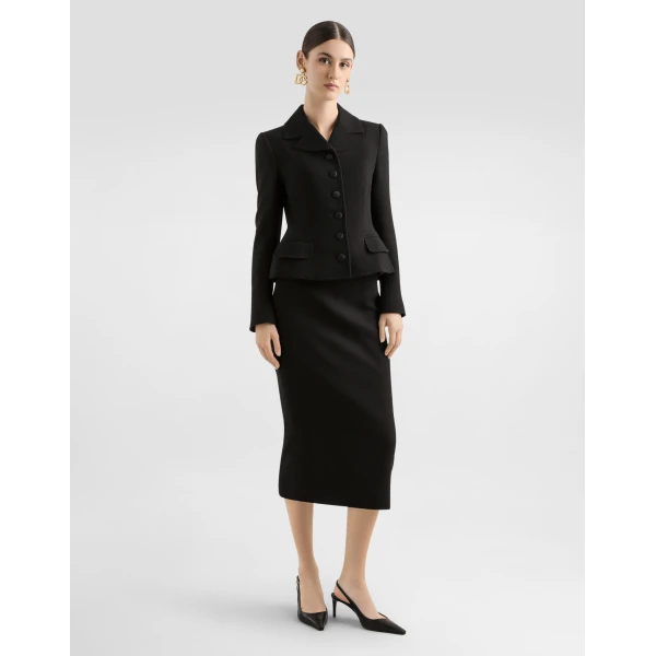 Dolce & Gabbana Single-breasted virgin wool jacket, view 2