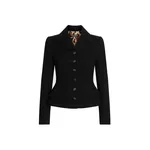 Dolce & Gabbana Single-breasted virgin wool jacket