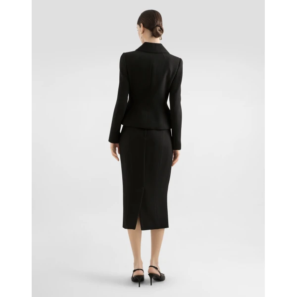 Dolce & Gabbana Single-breasted virgin wool jacket, view 3