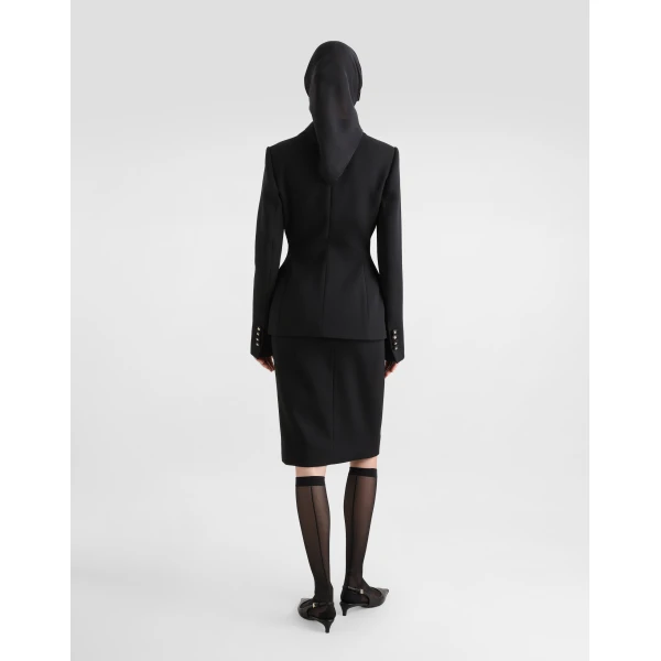 Dolce & Gabbana Single-breasted wool Dolce jacket, view 3