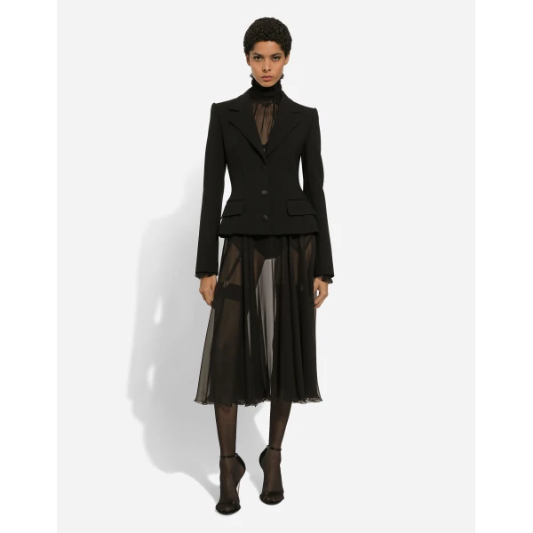 Dolce & Gabbana Single-breasted wool Dolce jacket, view 3