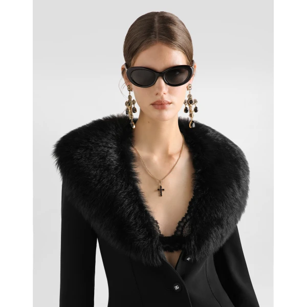 Dolce & Gabbana Single-breasted wool jacket, view 4