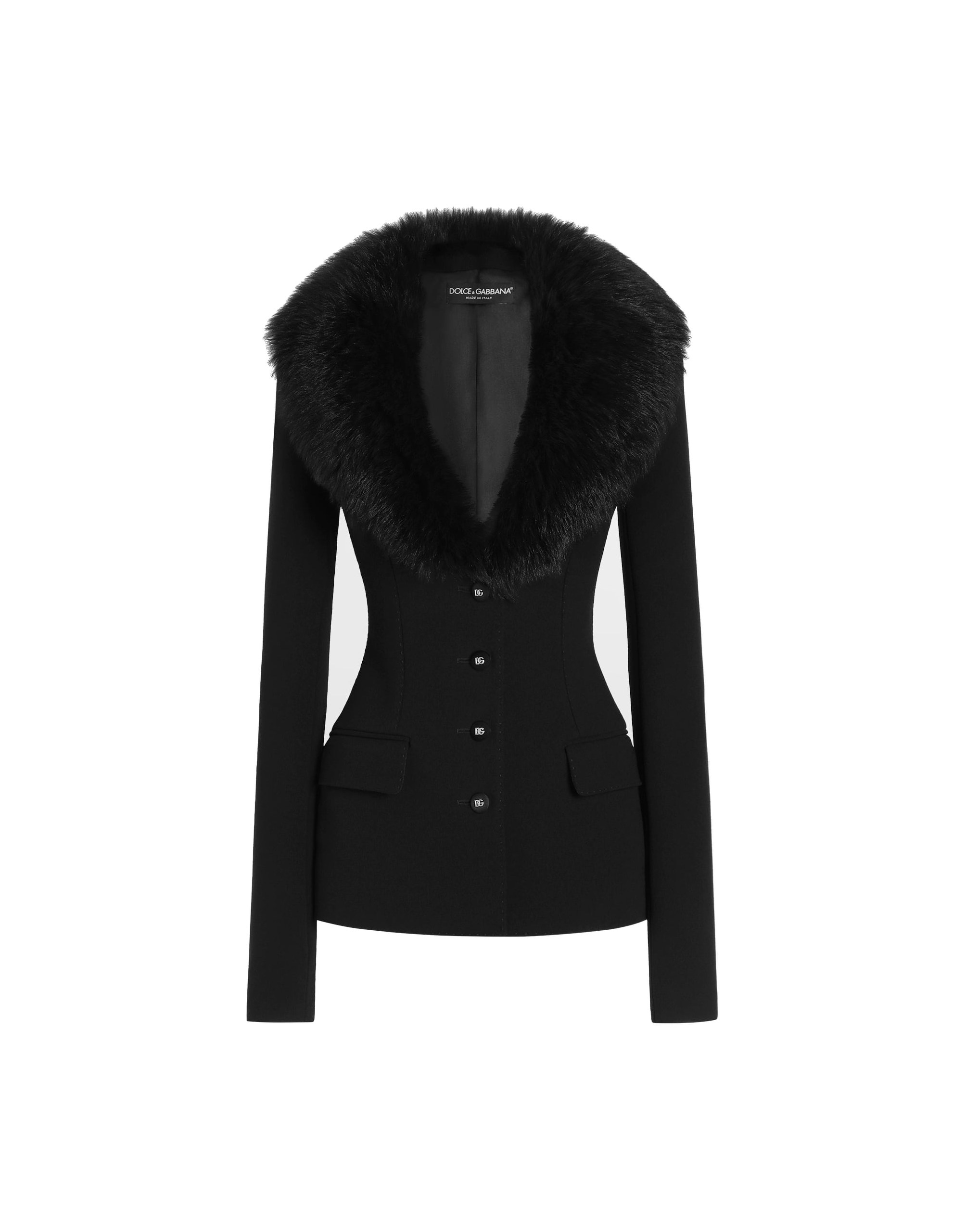 Dolce & Gabbana Single-breasted wool jacket