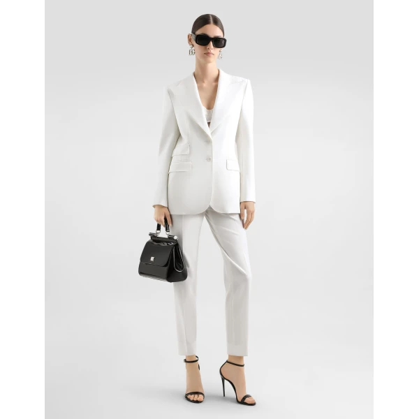 Dolce & Gabbana Single-breasted woolen Turlington blazer, view 2
