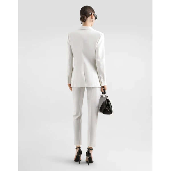 Dolce & Gabbana Single-breasted woolen Turlington blazer, view 3