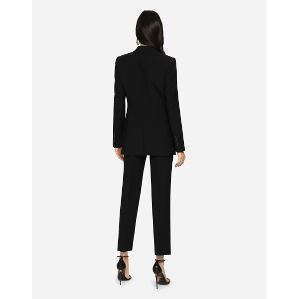 Dolce & Gabbana Single-breasted woolen Turlington blazer, view 5