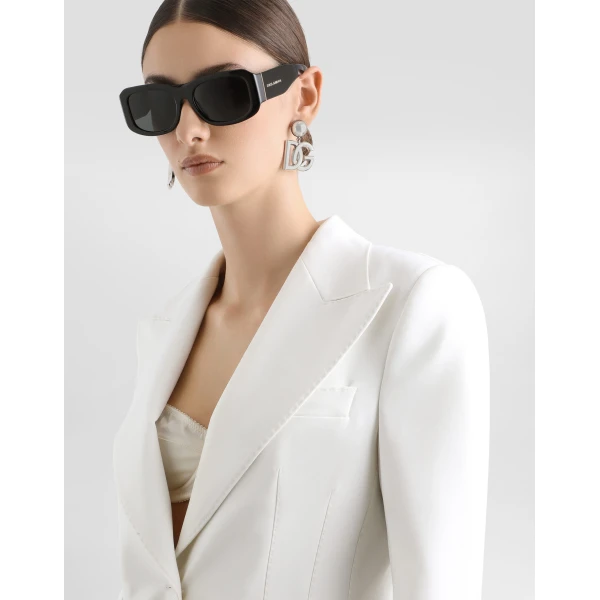 Dolce & Gabbana Single-breasted woolen Turlington blazer, view 5
