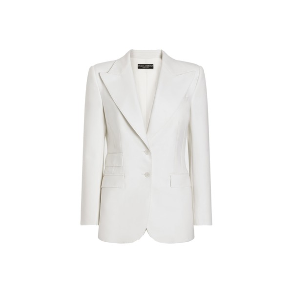 Dolce & Gabbana Single-breasted woolen Turlington blazer