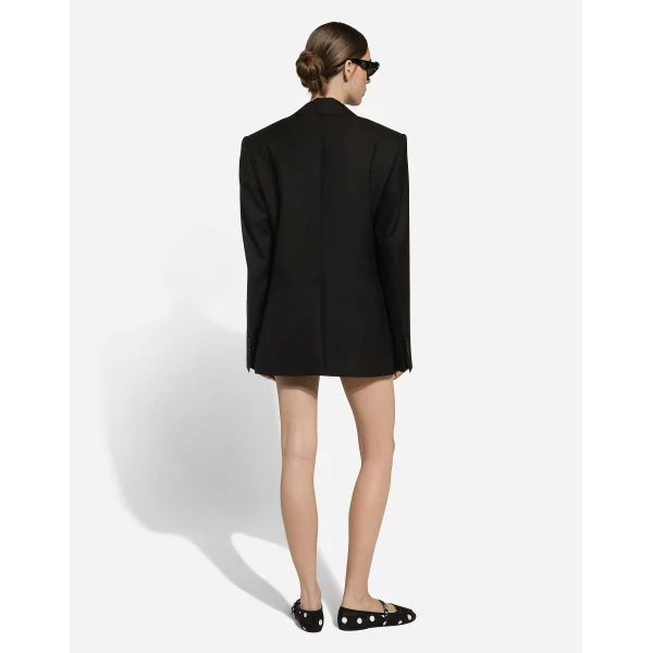 Dolce & Gabbana Single-breasted woolen jacket, view 3