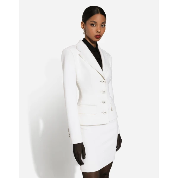 Dolce & Gabbana Single-breasted woolen jacket, view 4