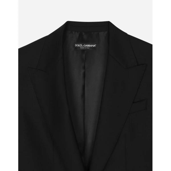 Dolce & Gabbana Single-breasted woolen jacket, view 5