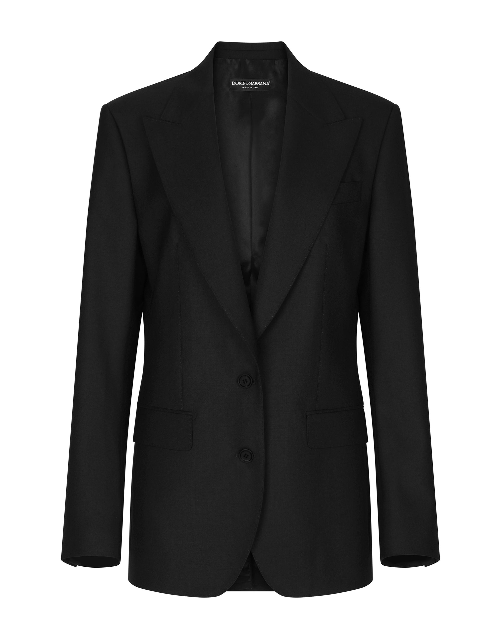 Dolce & Gabbana Single-breasted woolen jacket