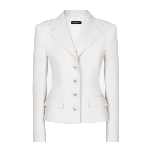 Dolce & Gabbana Single-breasted woolen jacket