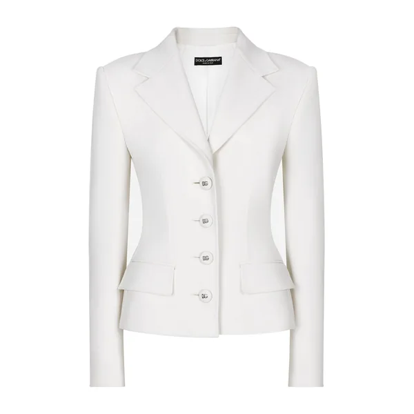 Dolce & Gabbana Single-breasted woolen jacket