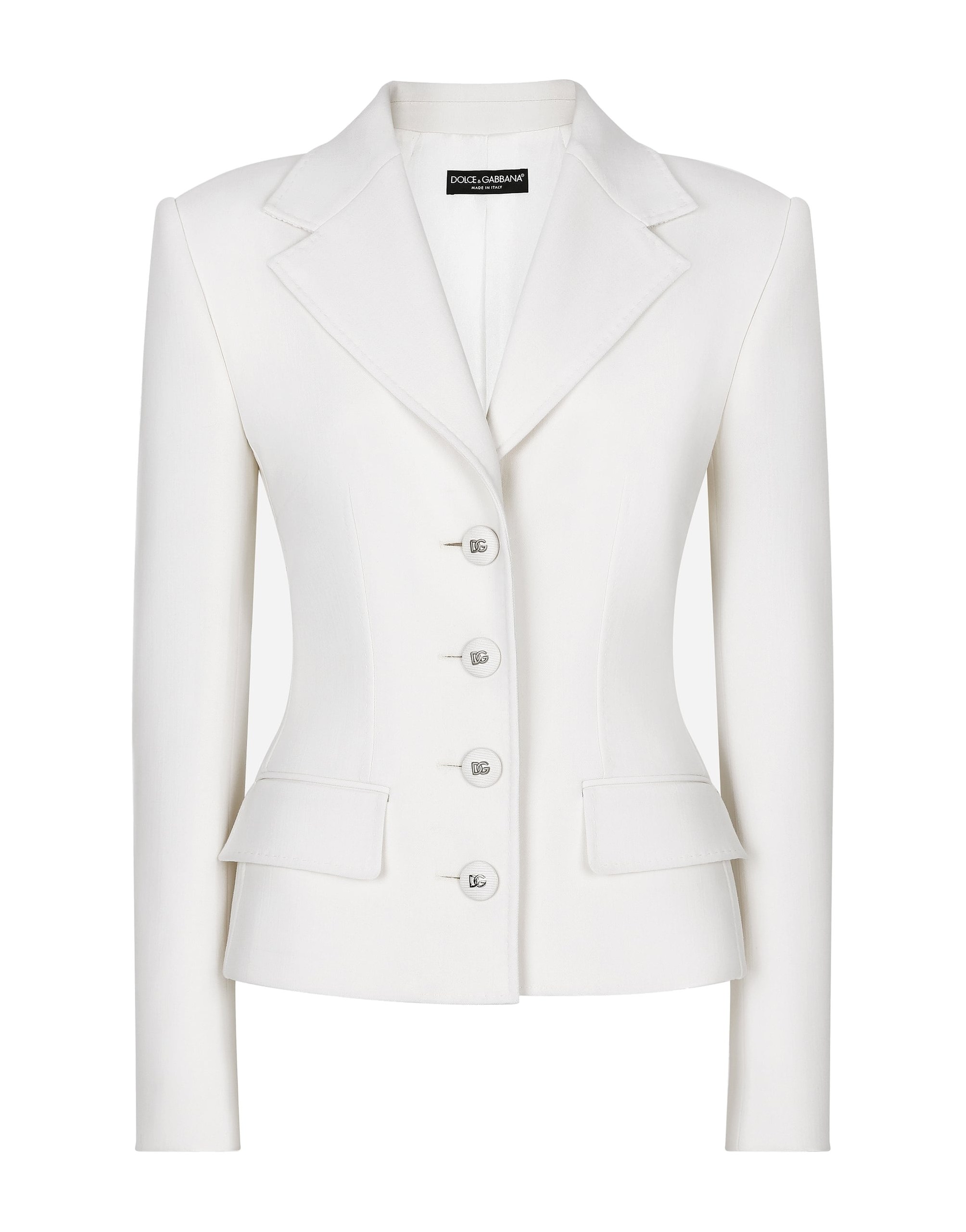 Dolce & Gabbana Single-breasted woolen jacket