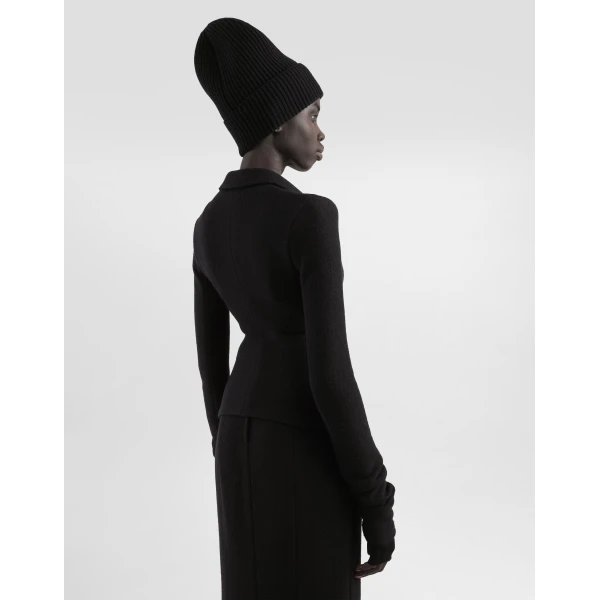 Dolce & Gabbana Single-breastedwool cloth jacket, view 6