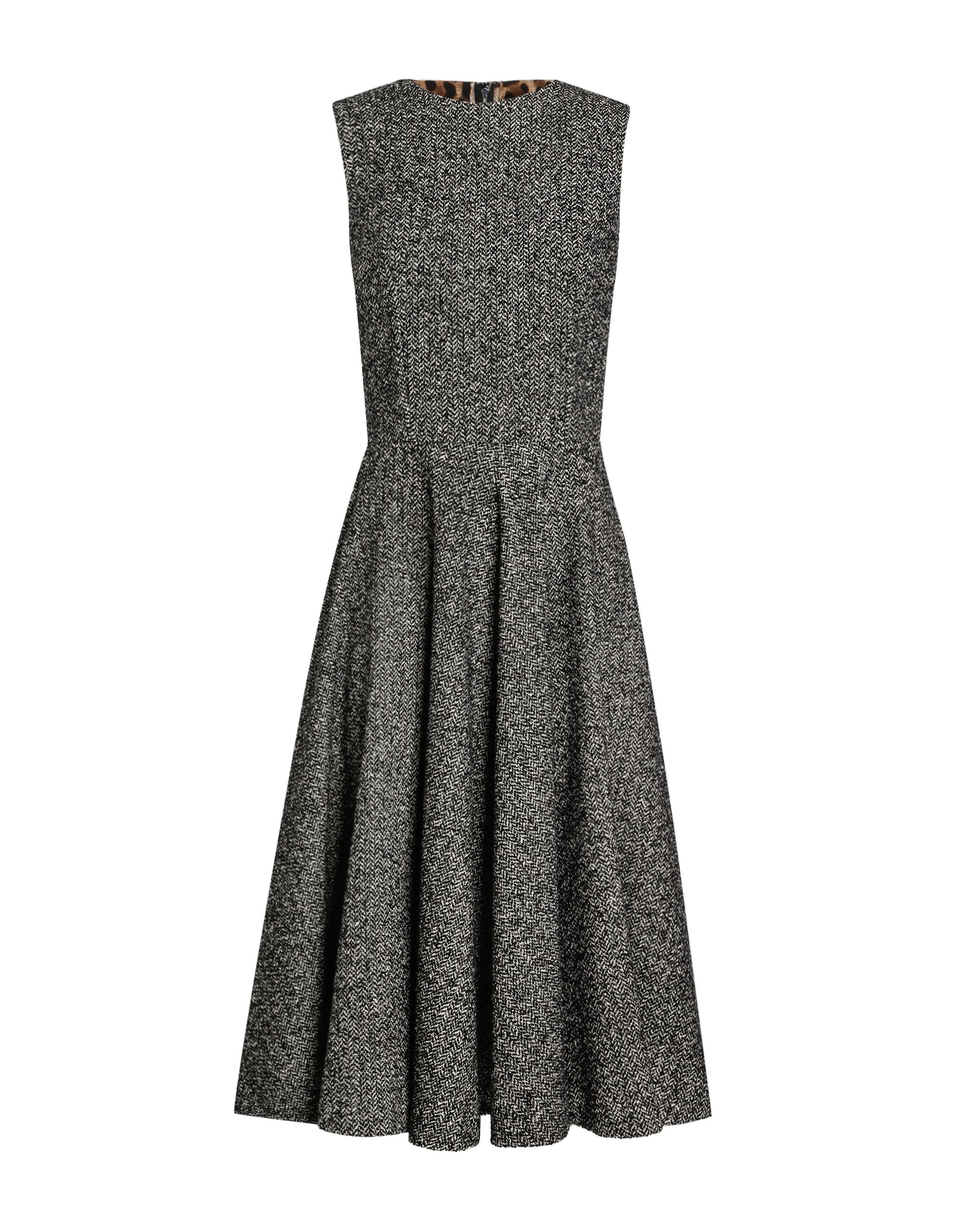 Dolce & Gabbana Sleeveless dress with chevron print