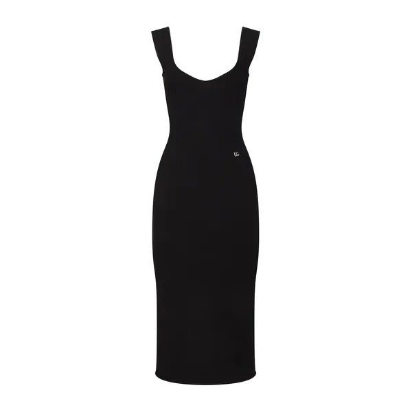 Dolce & Gabbana Sleeveless viscose knit dress
