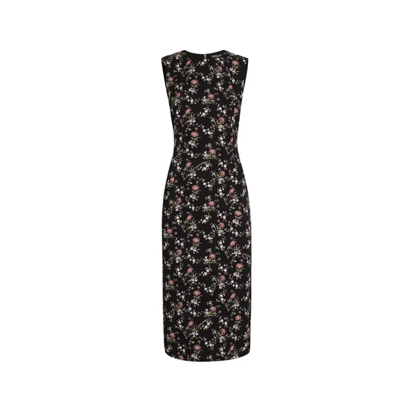 Dolce & Gabbana Small floral-print charmeuse dress