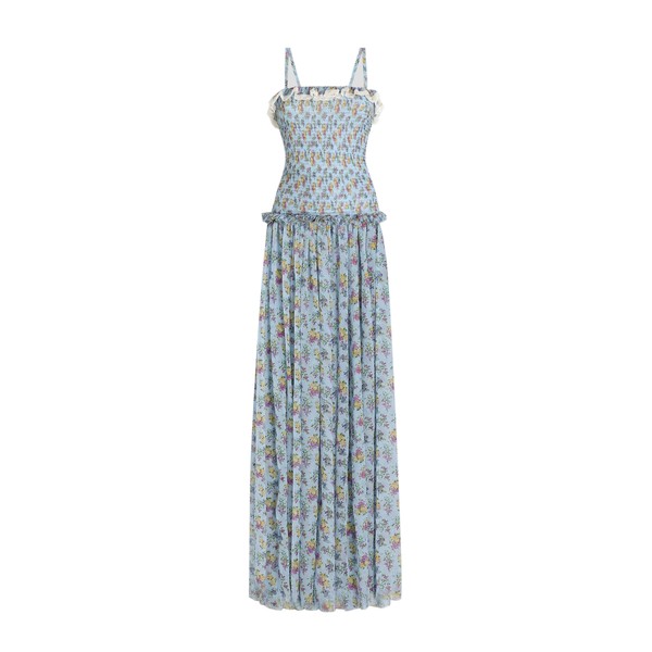 Dolce & Gabbana Small floral-print chiffon dress