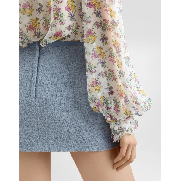Dolce & Gabbana Small floral-print chiffon shirt, view 5