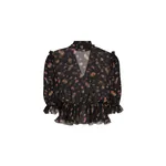 Dolce & Gabbana Small floral-print chiffon top