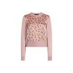 Dolce & Gabbana Small floral-print silk satin pullover Knit