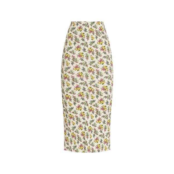 Dolce & Gabbana Small floral-print skirt