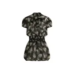 Dolce & Gabbana Small flower bouquet-print chiffon jumpsuit