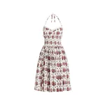 Dolce & Gabbana Small flower bouquet-print poplin dress