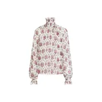 Dolce & Gabbana Small flower bouquets-print chiffon top