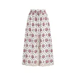 Dolce & Gabbana Small flower bouquets-print midi skirt