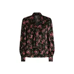 Dolce & Gabbana Small rose bouquet-print satin shirt