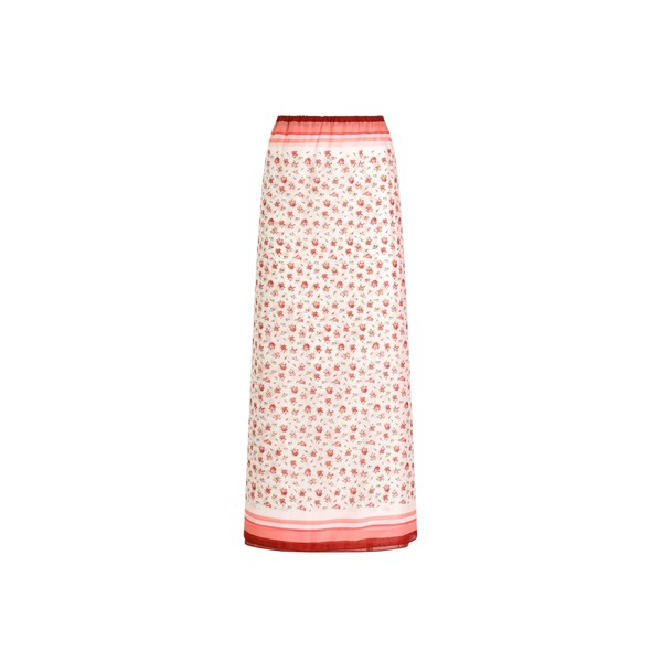 Dolce & Gabbana Small rose-print cotton batiste sarong