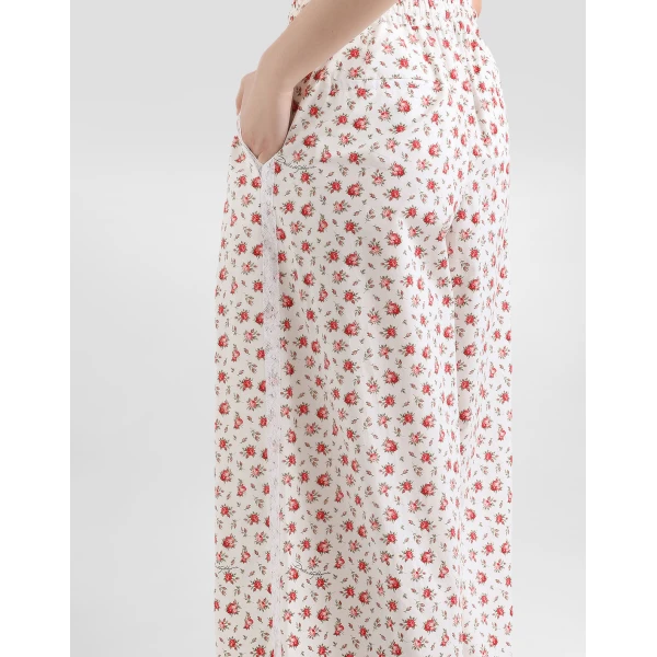 Dolce & Gabbana Small rose-print poplin trousers, view 5