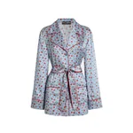 Dolce & Gabbana Small rose-print silk vanity shirt