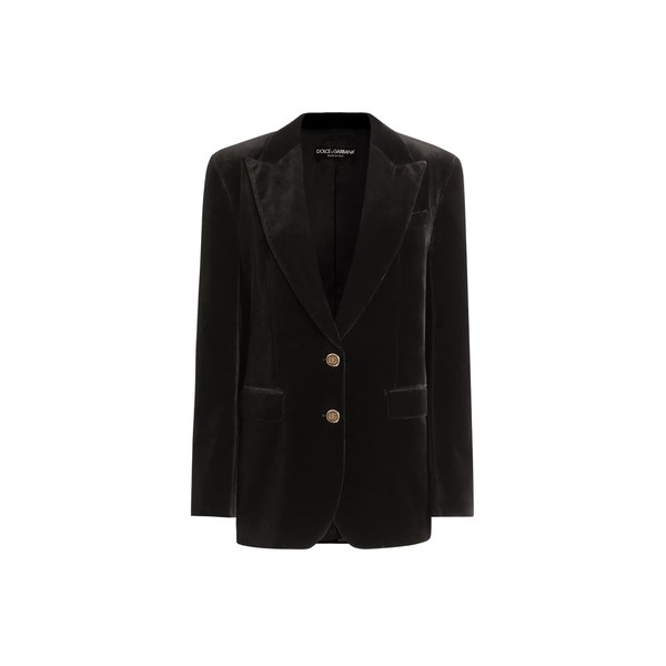 Dolce & Gabbana Smooth velvet jacket