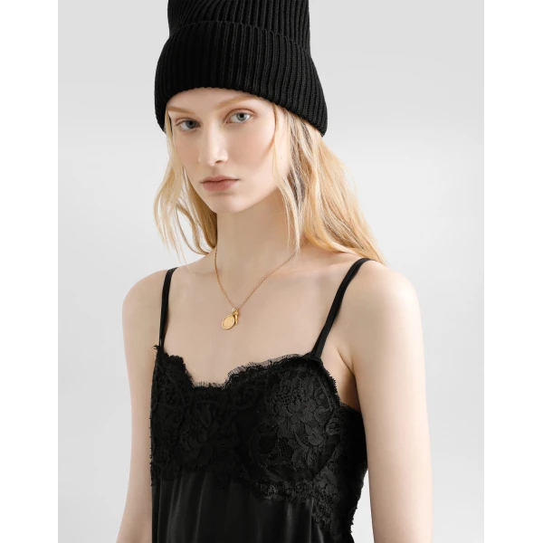 Dolce & Gabbana Soft satin dress, view 4