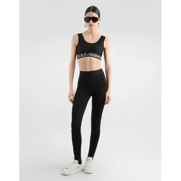 Dolce & Gabbana Spandex jersey top, view 2