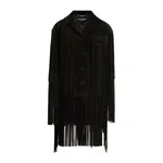 Dolce & Gabbana Split leather jacket