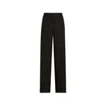 Dolce & Gabbana Straight-leg pinstripe wool pants with turn-ups