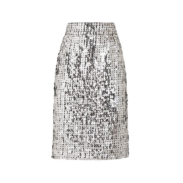 Dolce & Gabbana Straight skirt with sequins