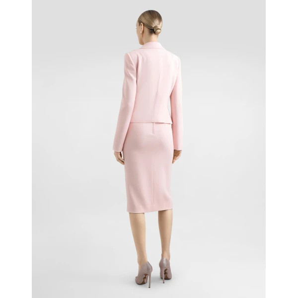 Dolce & Gabbana Stretch cady skirt, view 3
