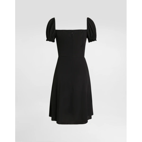 Dolce & Gabbana Stretch charmeuse dress, view 2