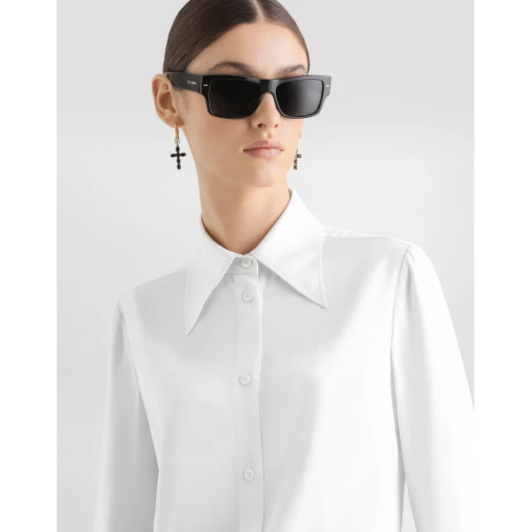 Dolce & Gabbana Stretch charmeuse shirt, view 2