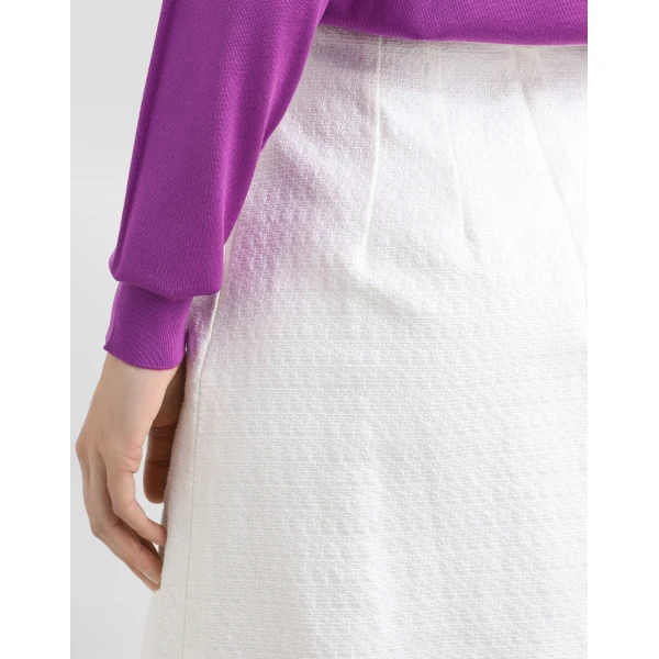 Dolce & Gabbana Stretch mat mini skirt, view 5
